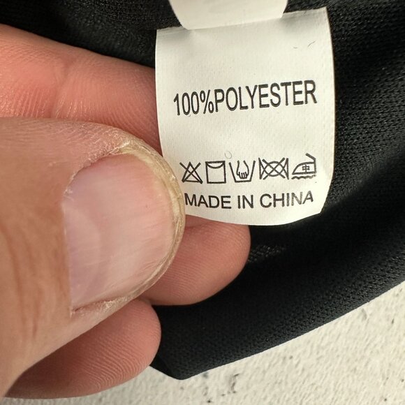 Vijiv Womens Black Sequin Fringe Flapper Dress 1920s Art Deco Gatsby Style Small - Picture 8 of 13